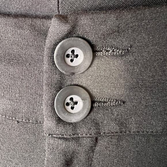 Cabi Pants Womens Size 4 Black Tuxedo Stripe Stretch Knit Ponte Style Pockets - Picture 7 of 15